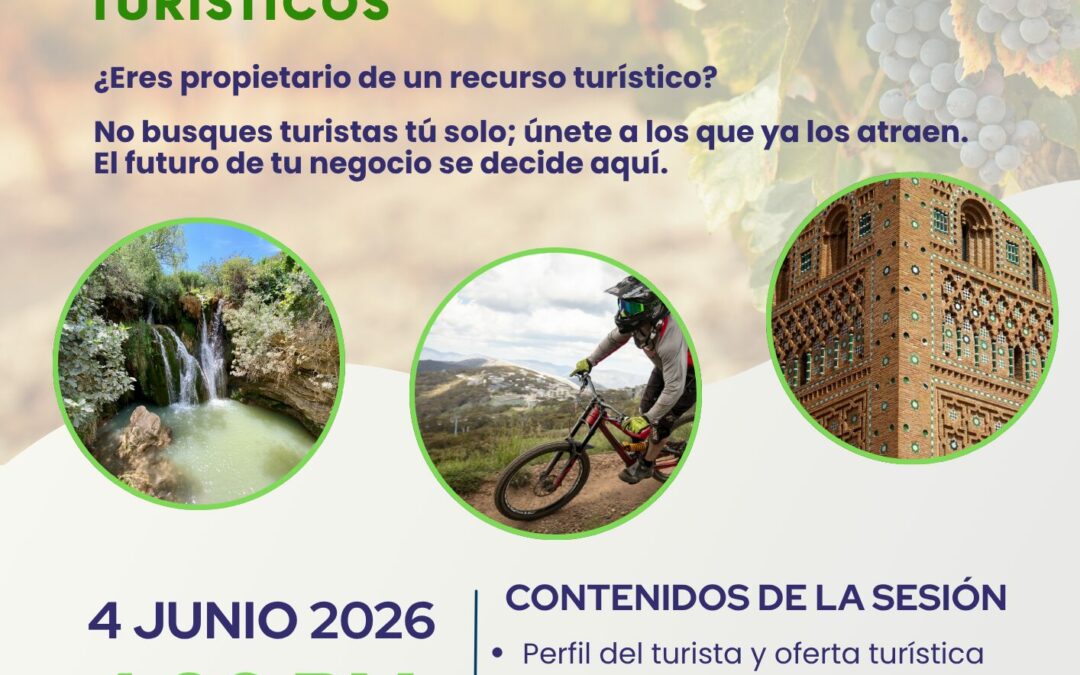 Jornada online «conecta, comparte y crece con otros recursos turísticos»