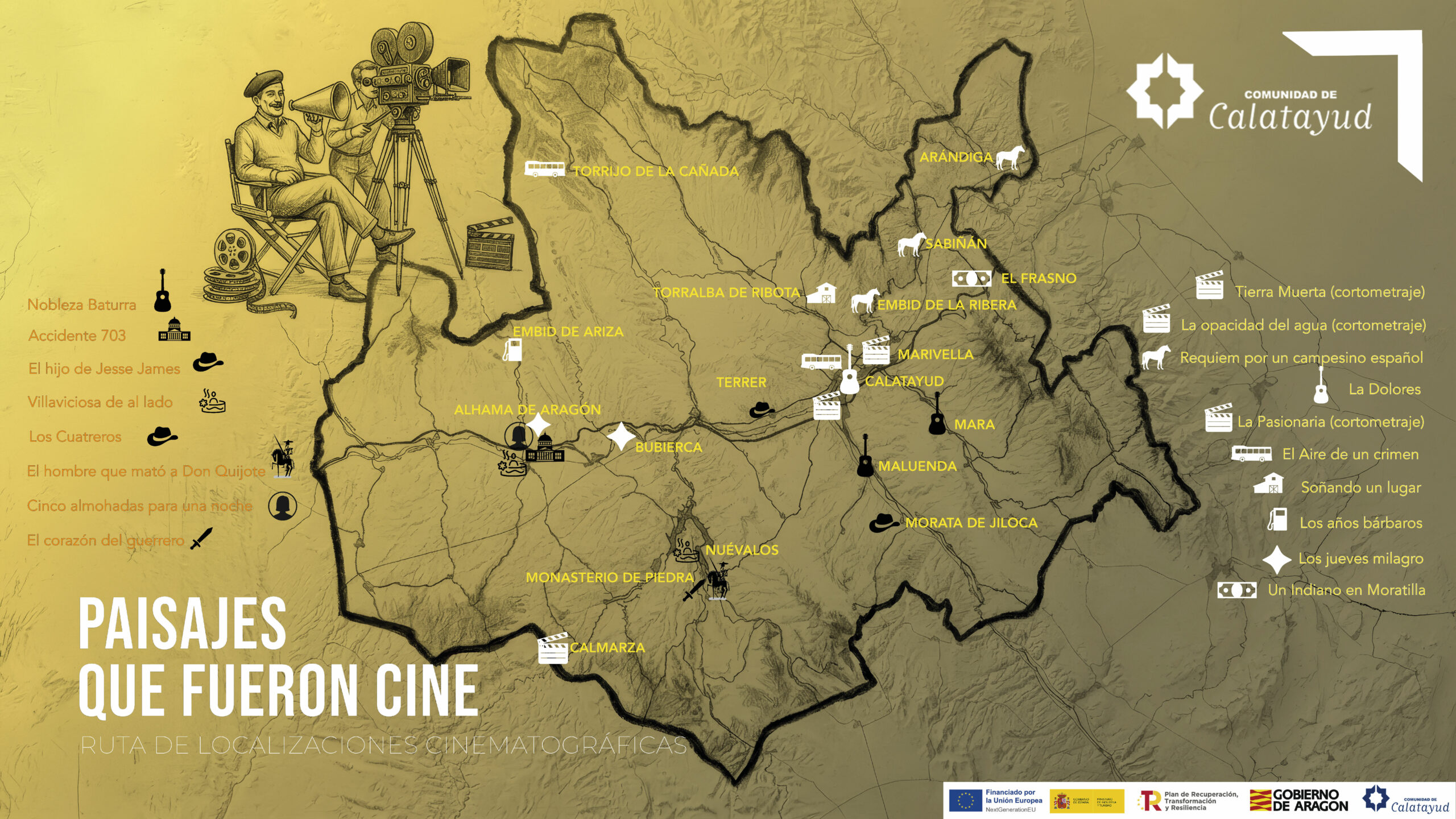 Ruta de cine Comarca Comunidad de Calatayud