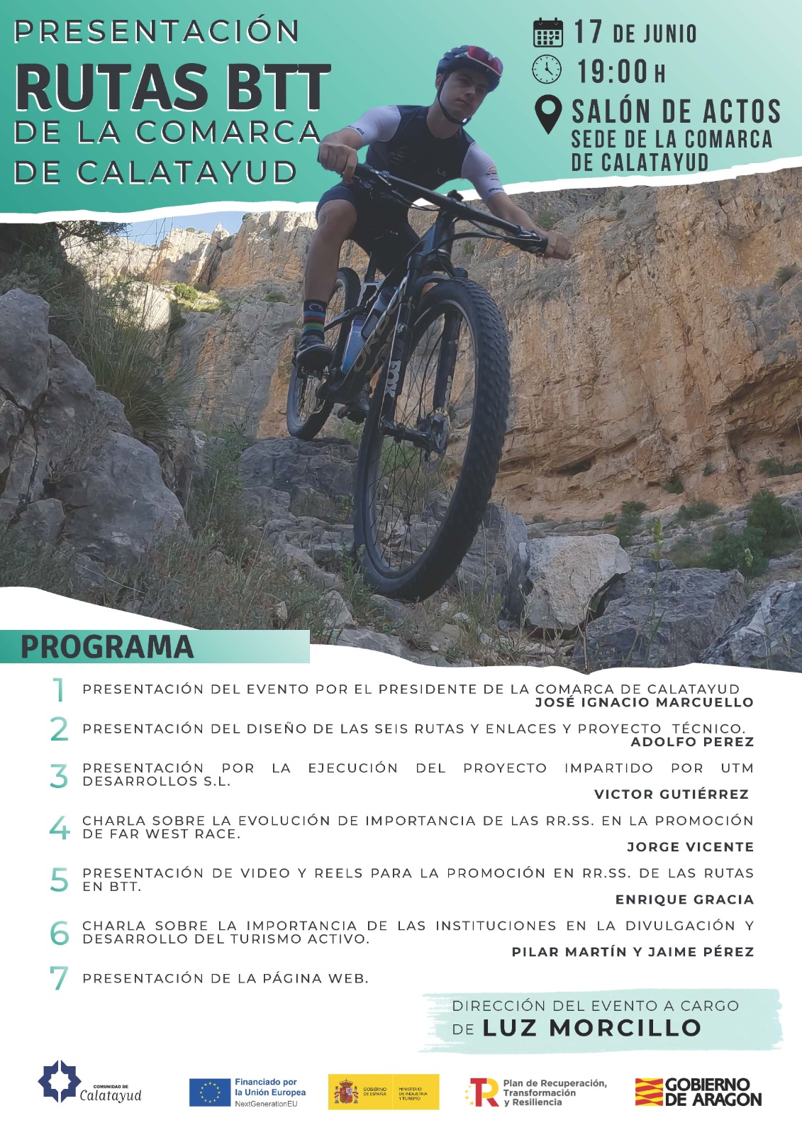 La Comarca de Calatayud presenta seis nuevas rutas BTT para impulsar el turismo activo y deportivo